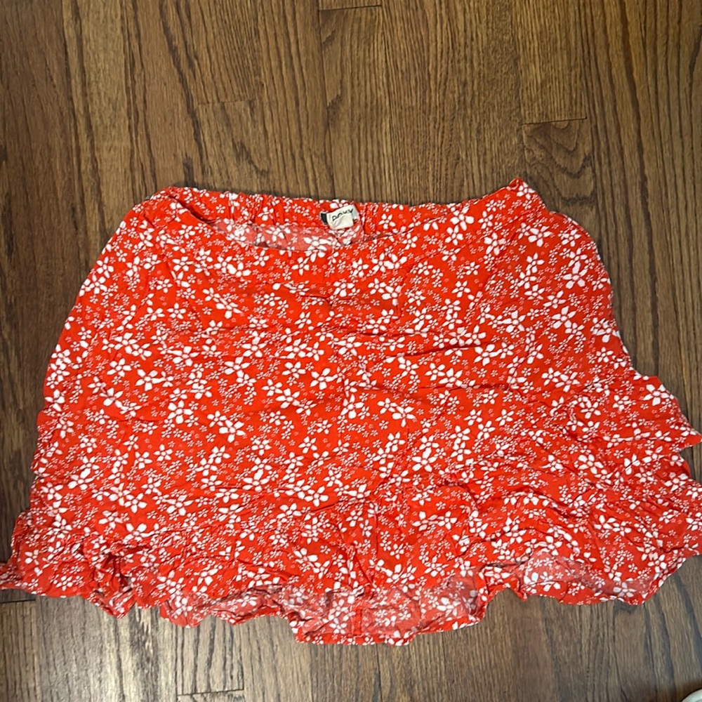 Roxy Floral mini skirt